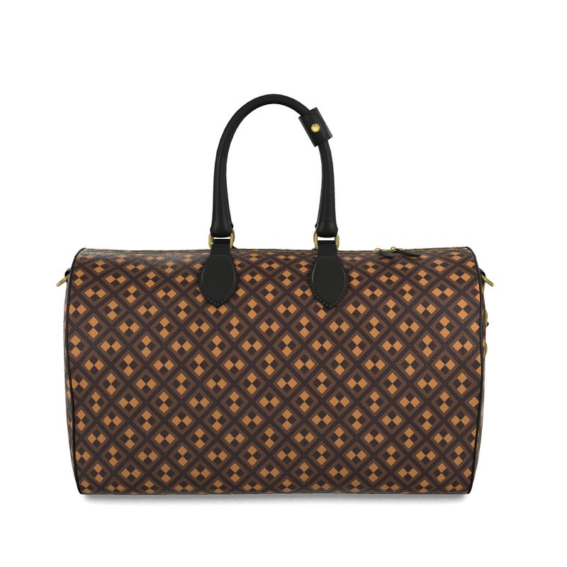 Lizkela Congolese Inspired Print Duffle Bag