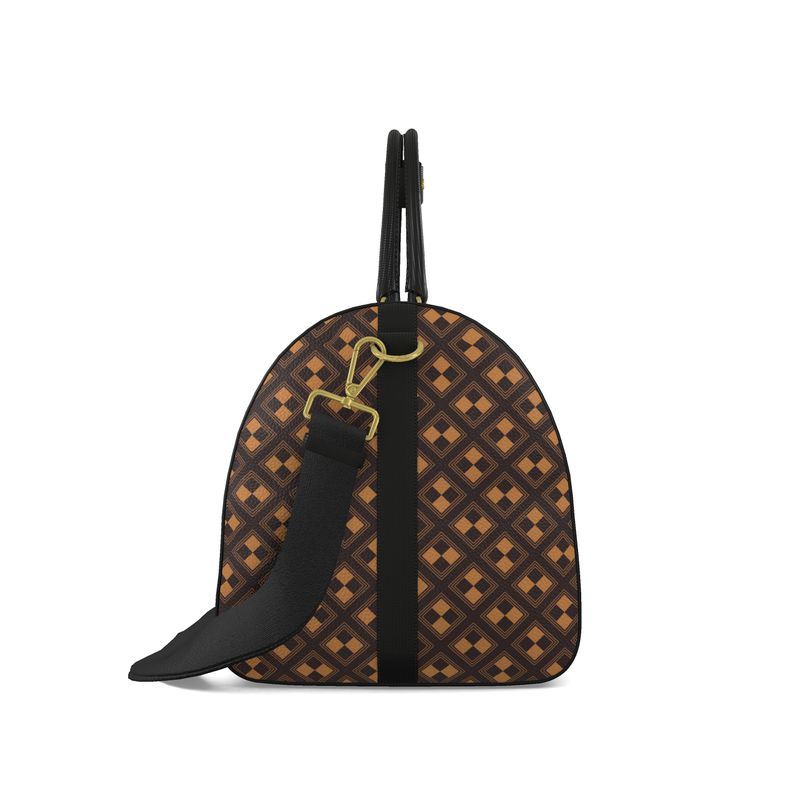 Lizkela Congolese Inspired Print Duffle Bag