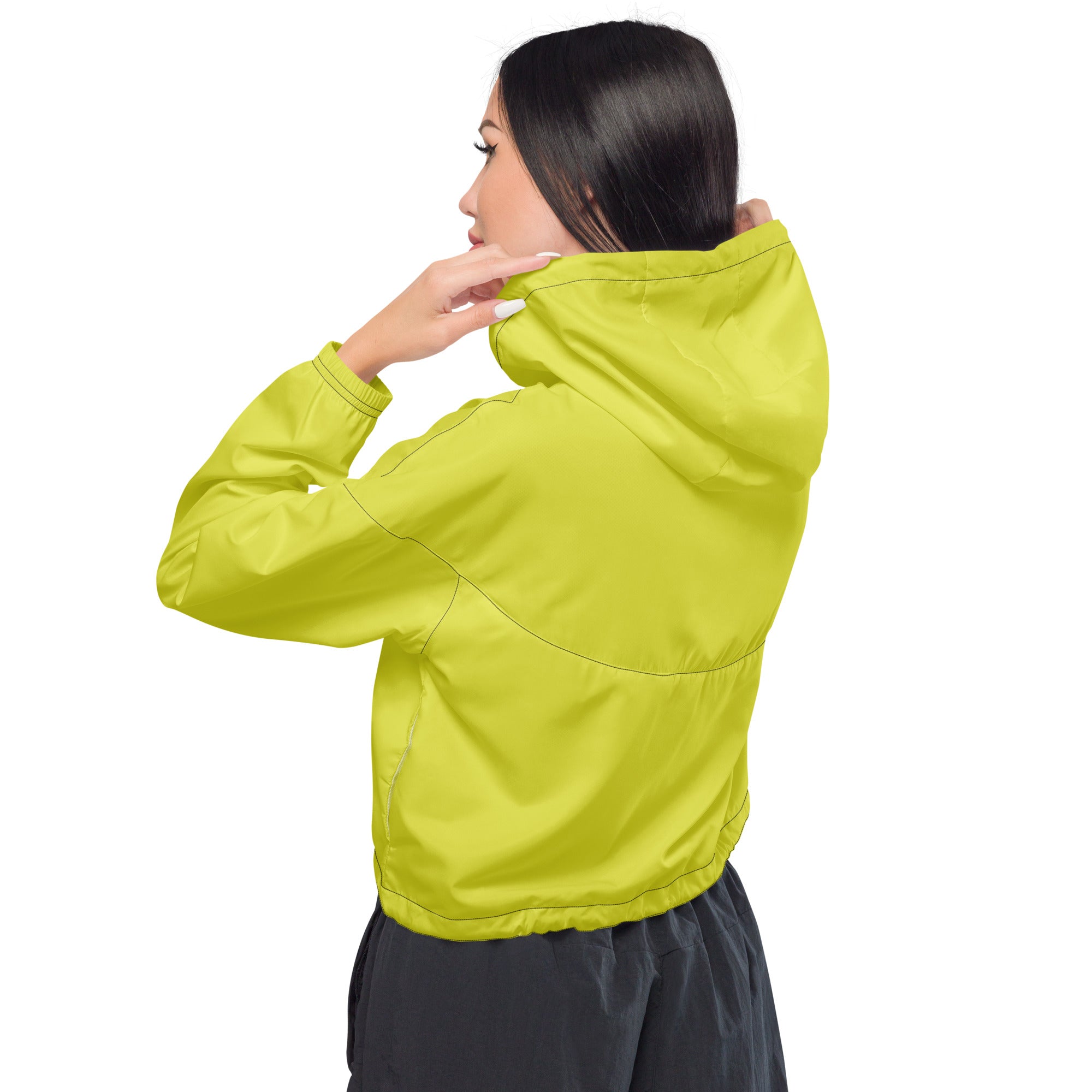 Electric Lime Women's Windbreaker