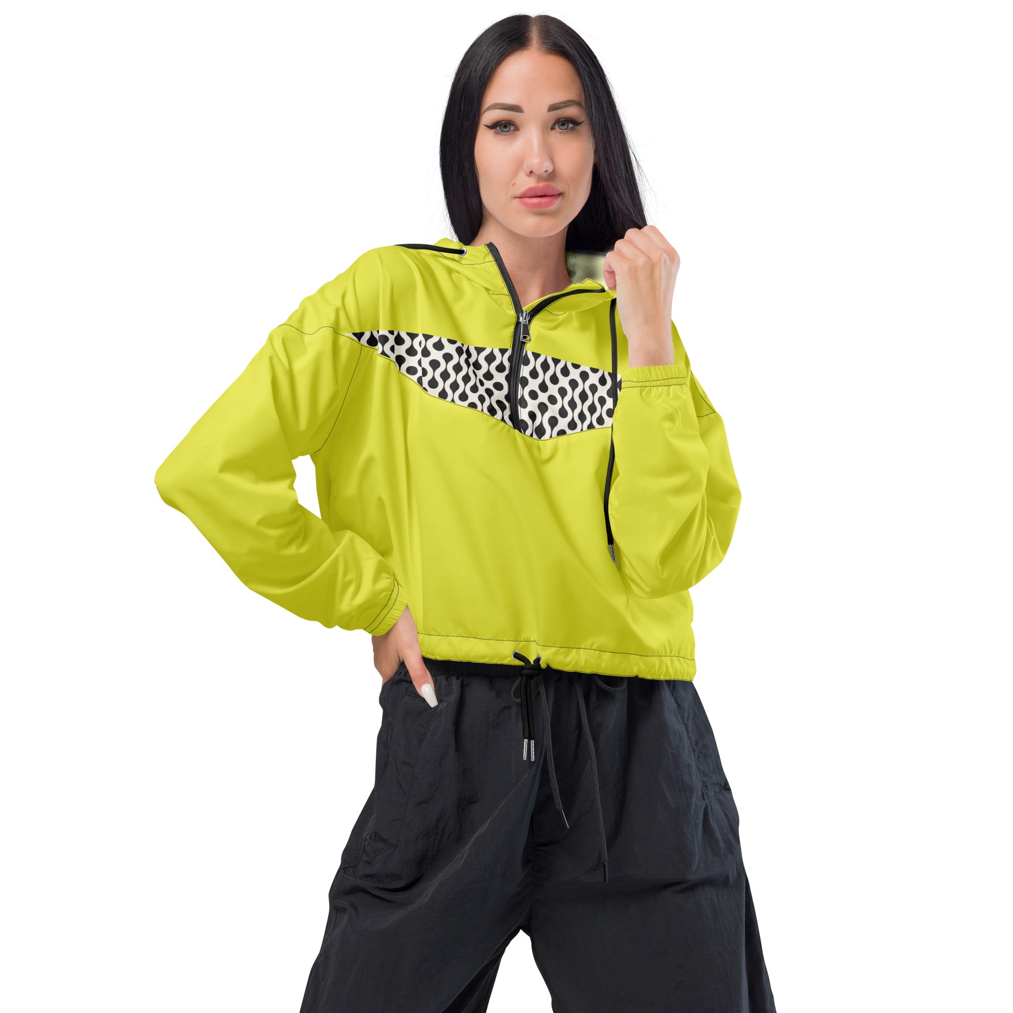 Electric Lime Women's Windbreaker