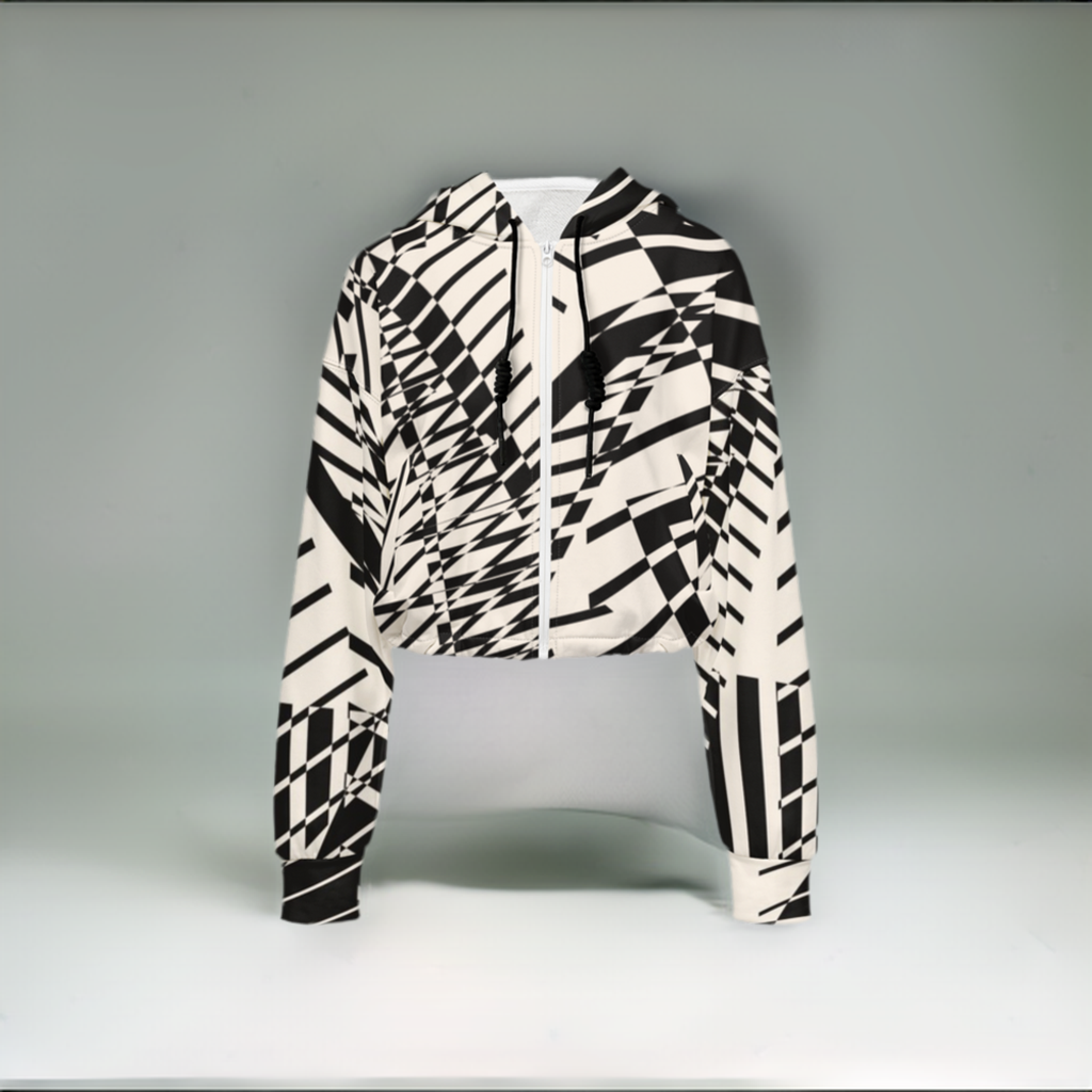 Asha Women’s Cropped Full-Zip Jacket