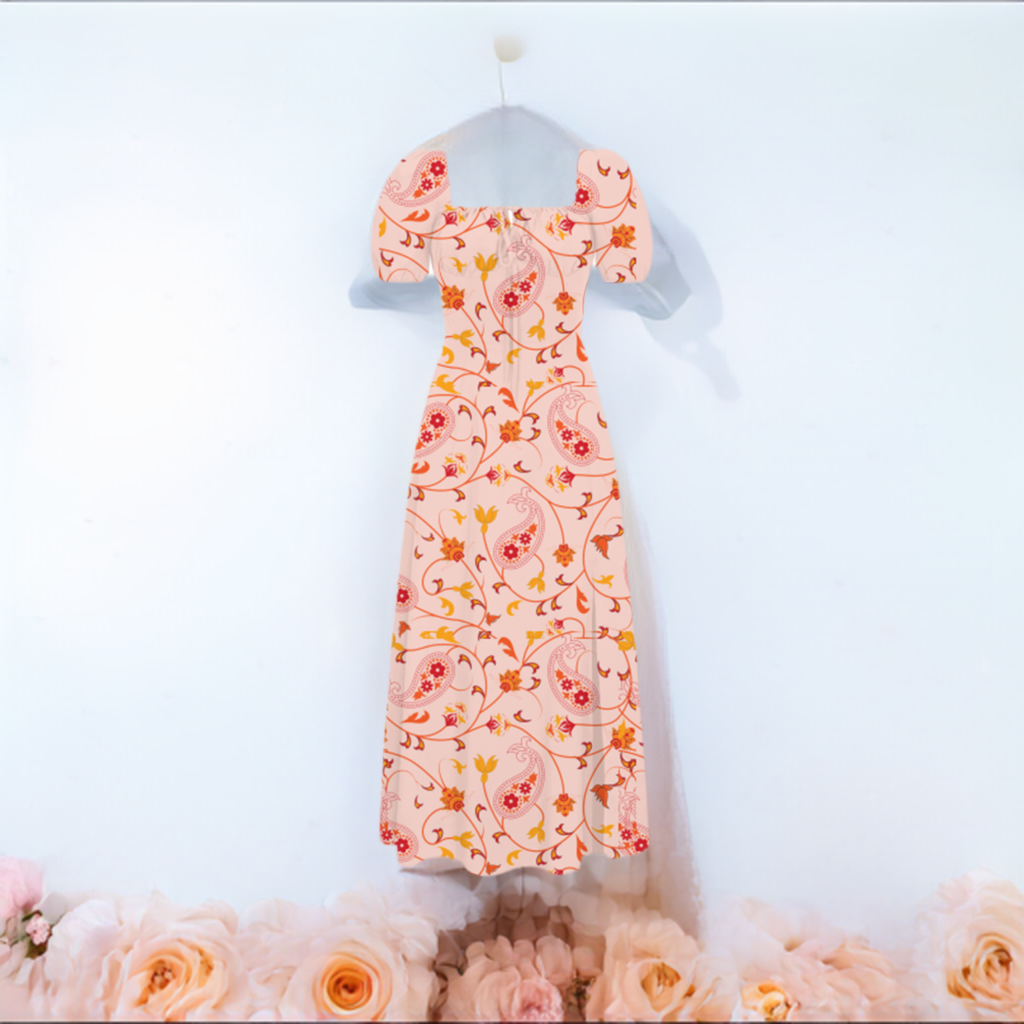 Adele Puff Sleeve Dress