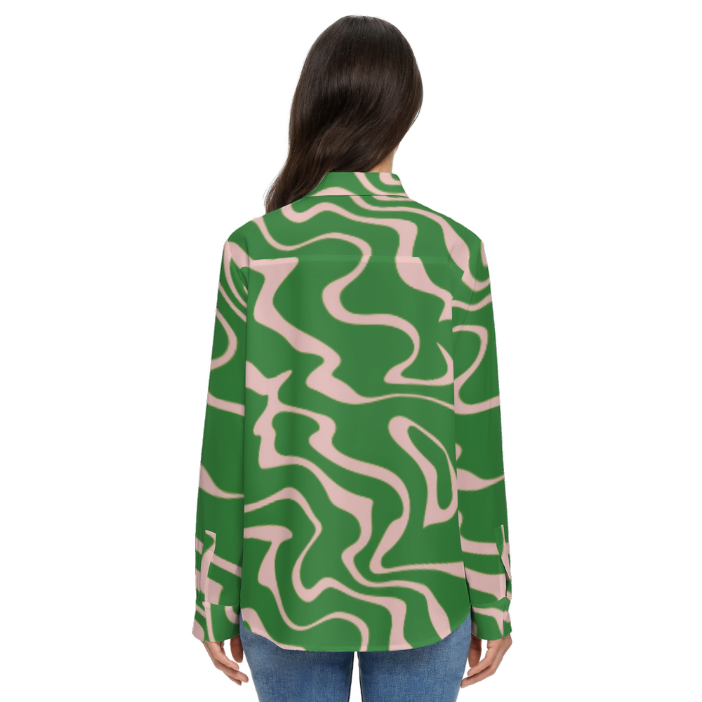 Esmeralda Women's Wrinkle Free Silky Like Texture