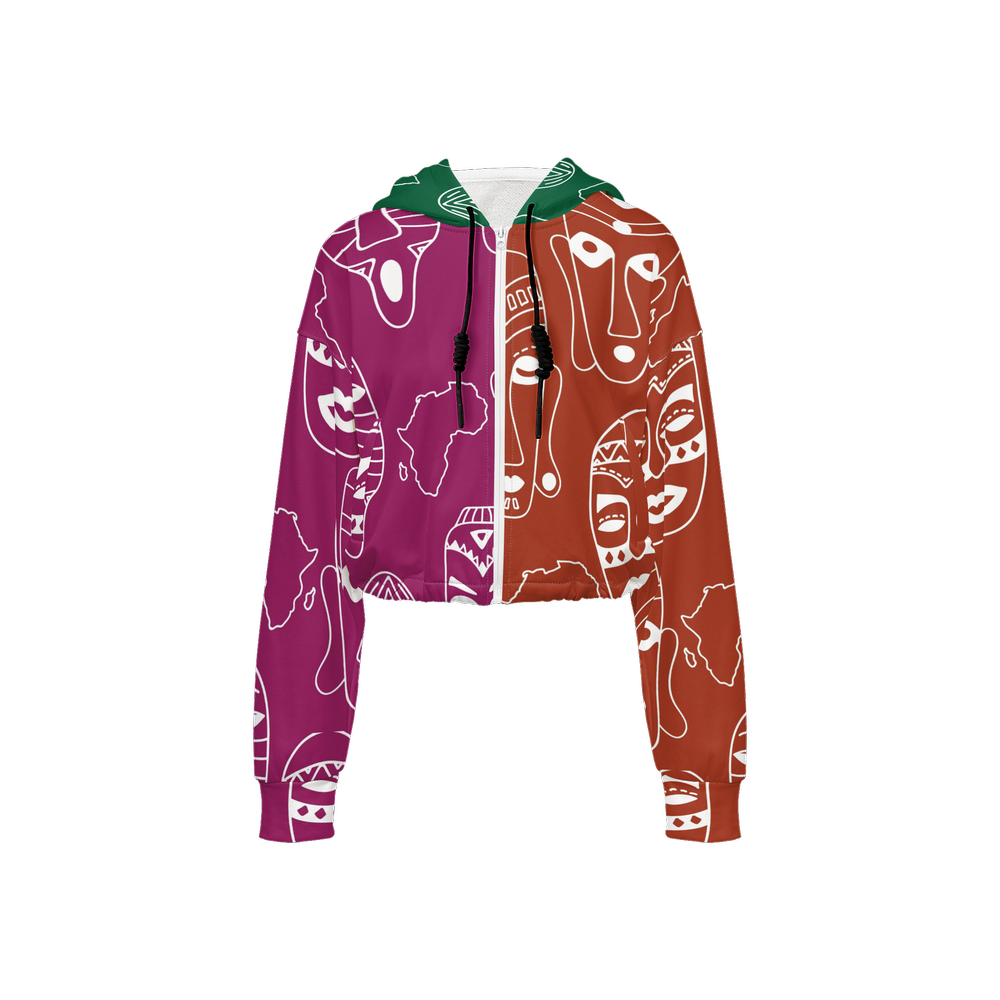 Sade Women’s Cropped Full-Zip Jacket