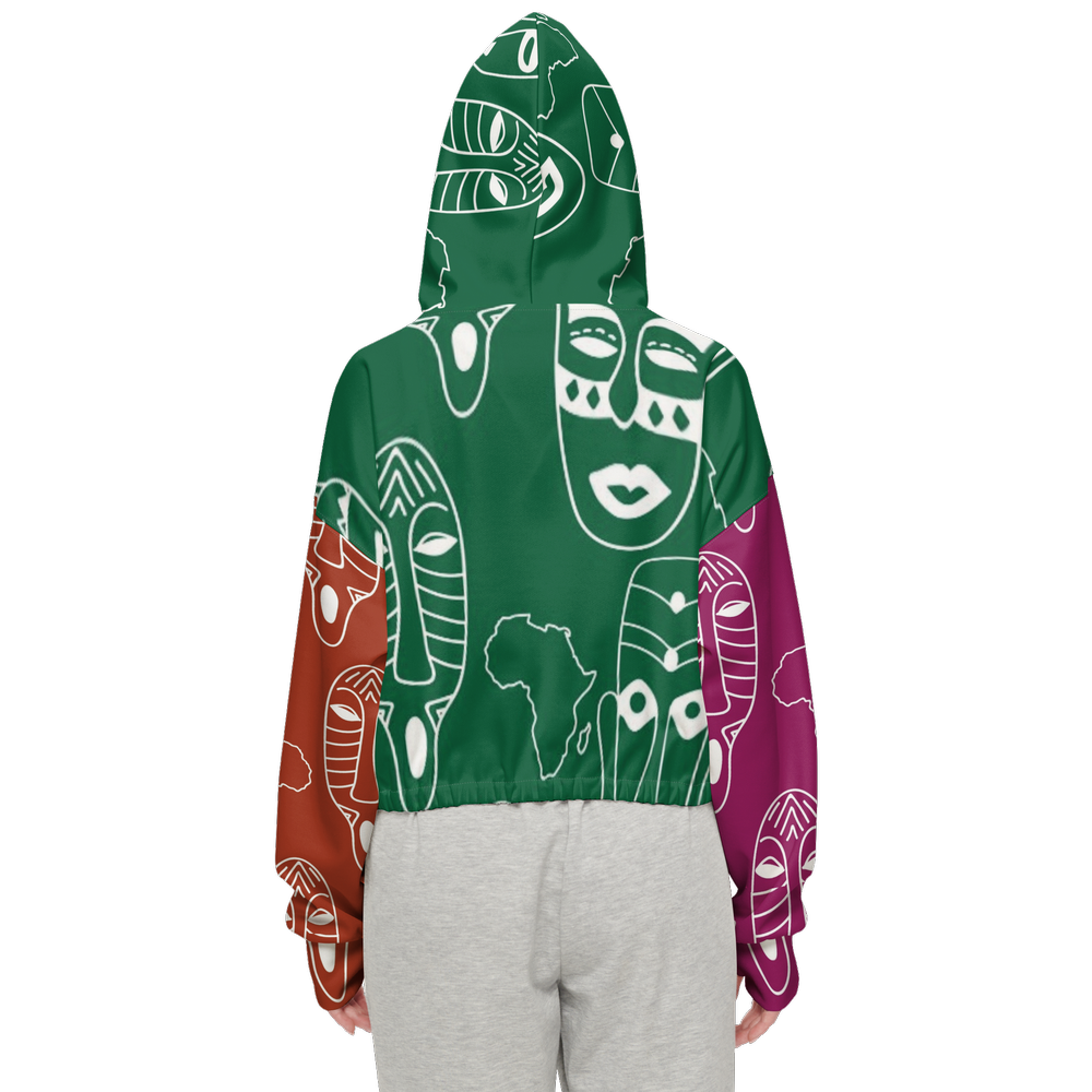 Sade Women’s Cropped Full-Zip Jacket