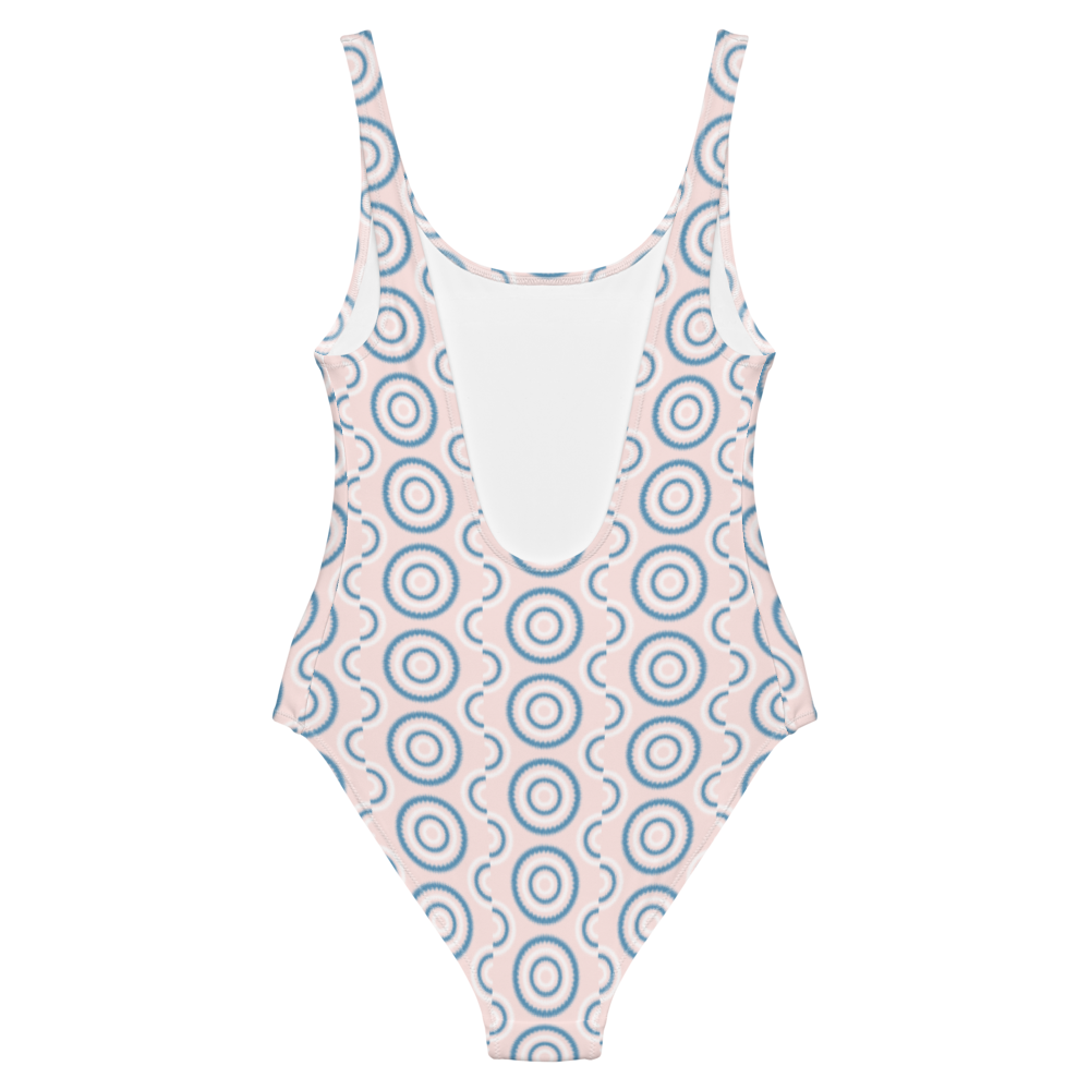 Misty-Rose One-Piece Swimsuit