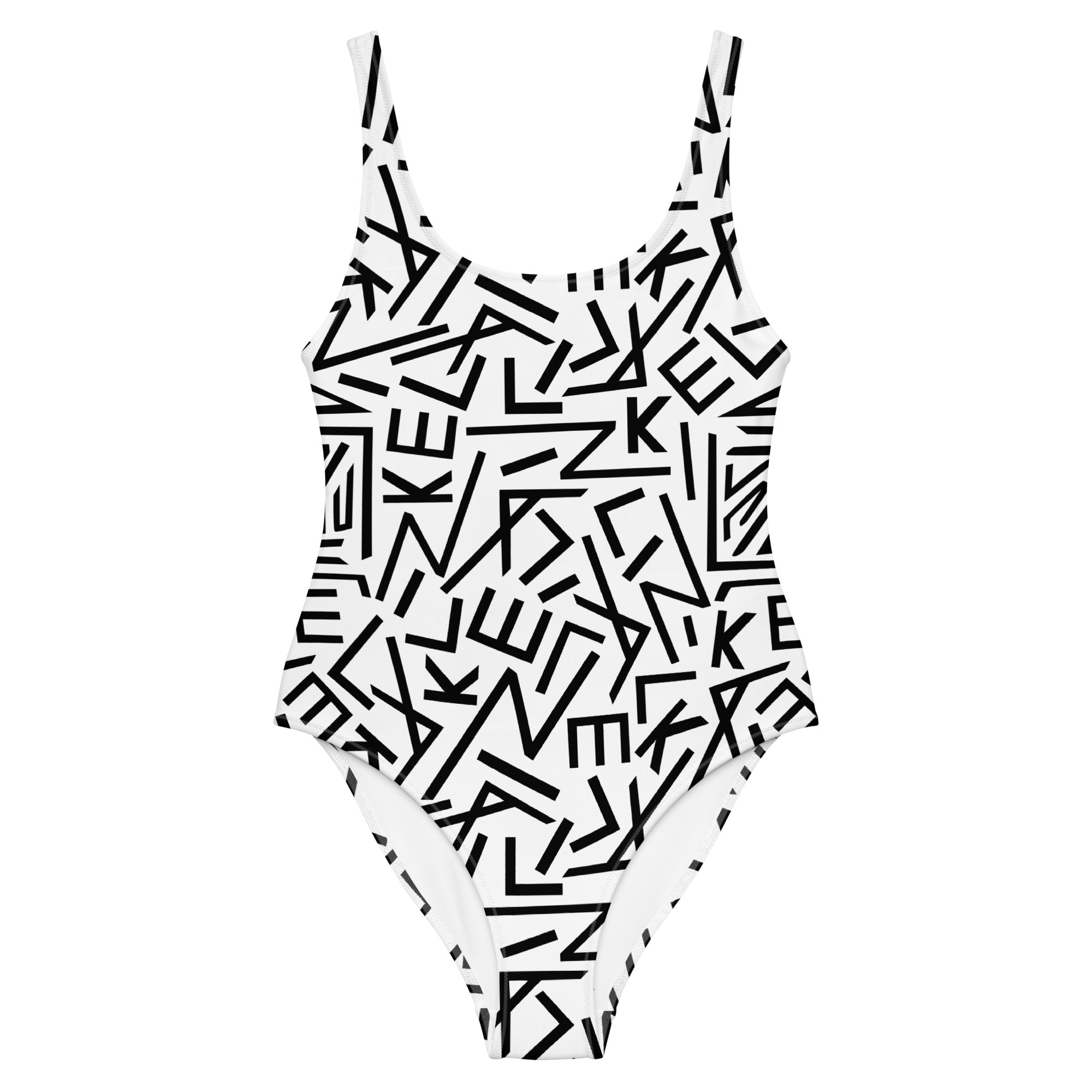 Lizkela All-Over Print One-Piece Swimsuit