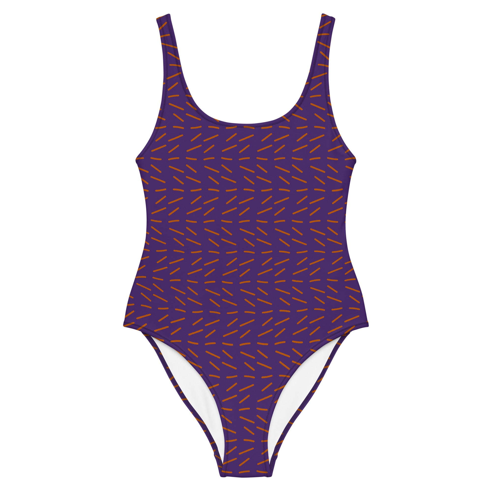 Zendaya One-Piece Swimsuit - Purple/Tenne