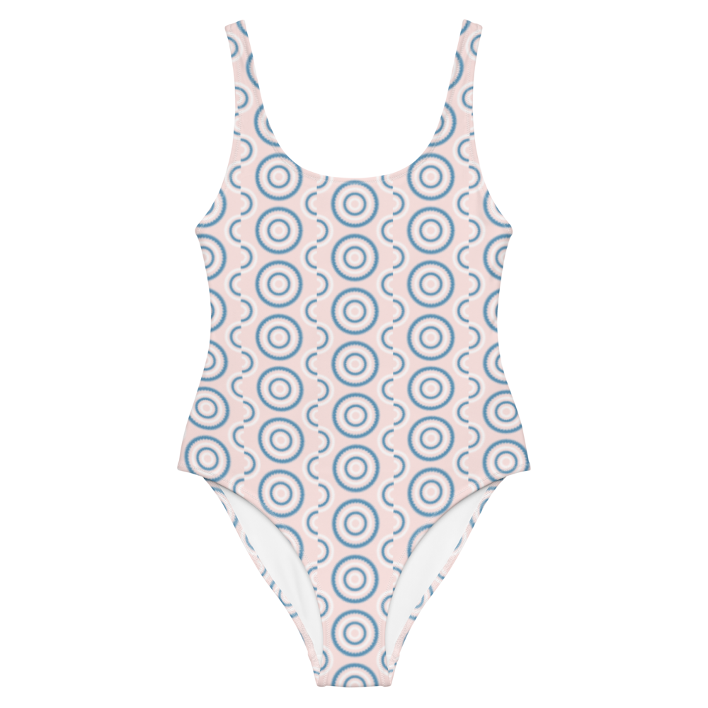 Misty-Rose One-Piece Swimsuit