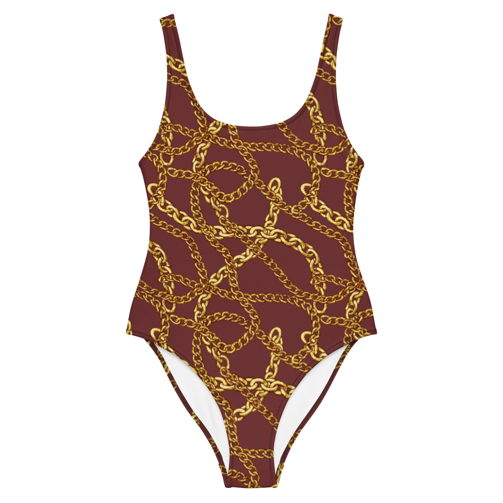 Aicha - Mocha One-Piece Swimsuit