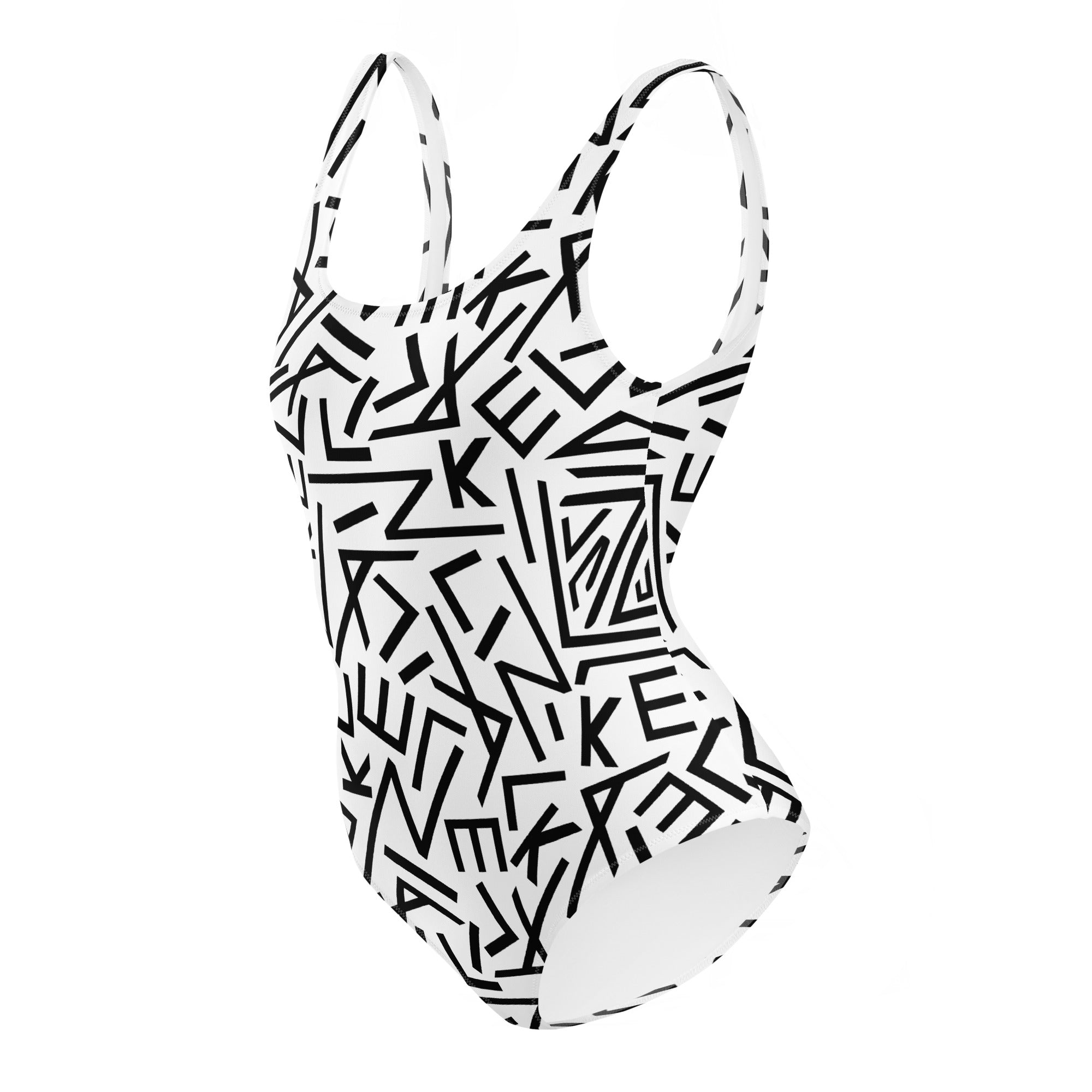 Lizkela All-Over Print One-Piece Swimsuit
