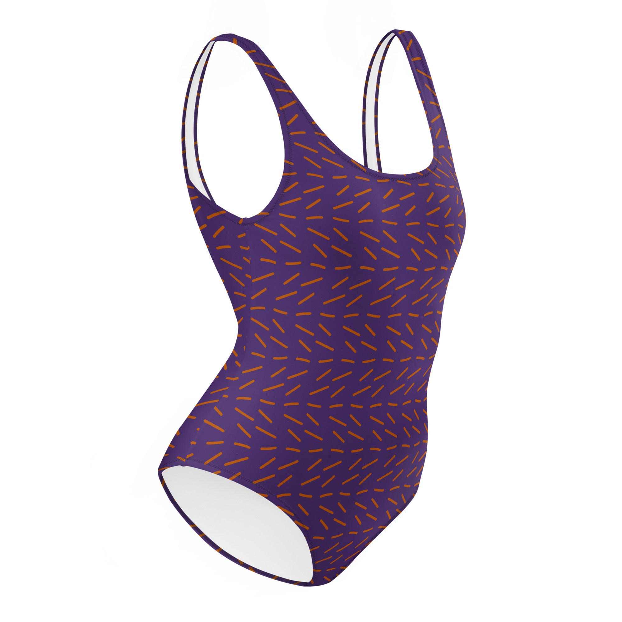 Zendaya One-Piece Swimsuit - Purple/Tenne