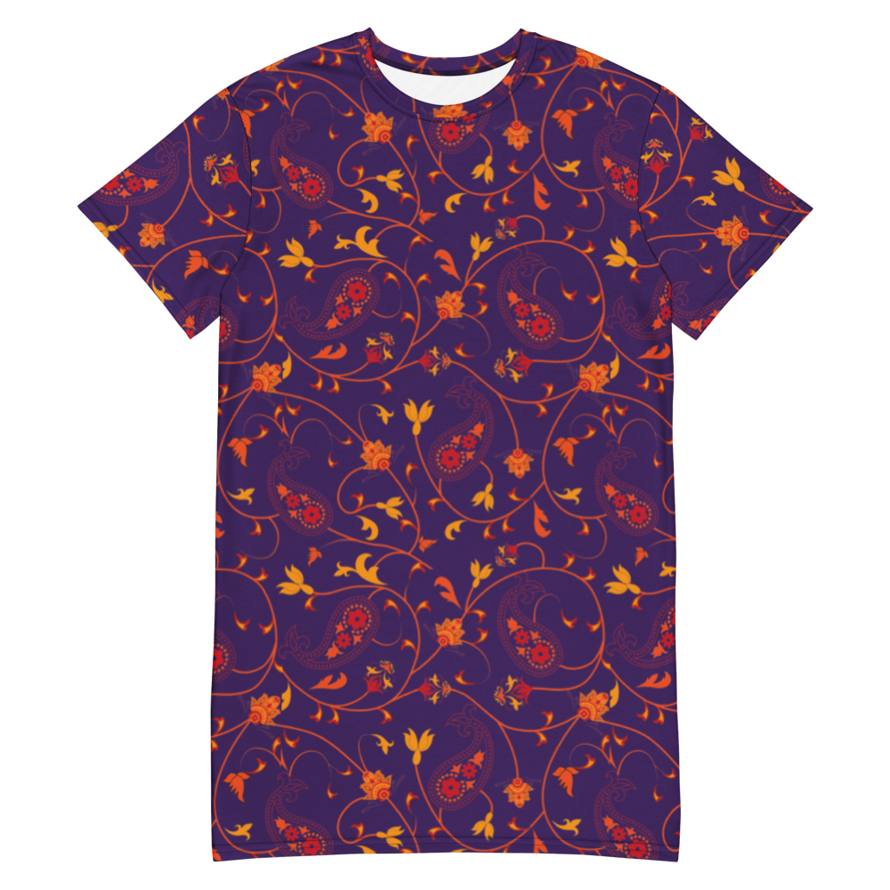 Mnema Amaranthine Purple (T-shirt Dress)
