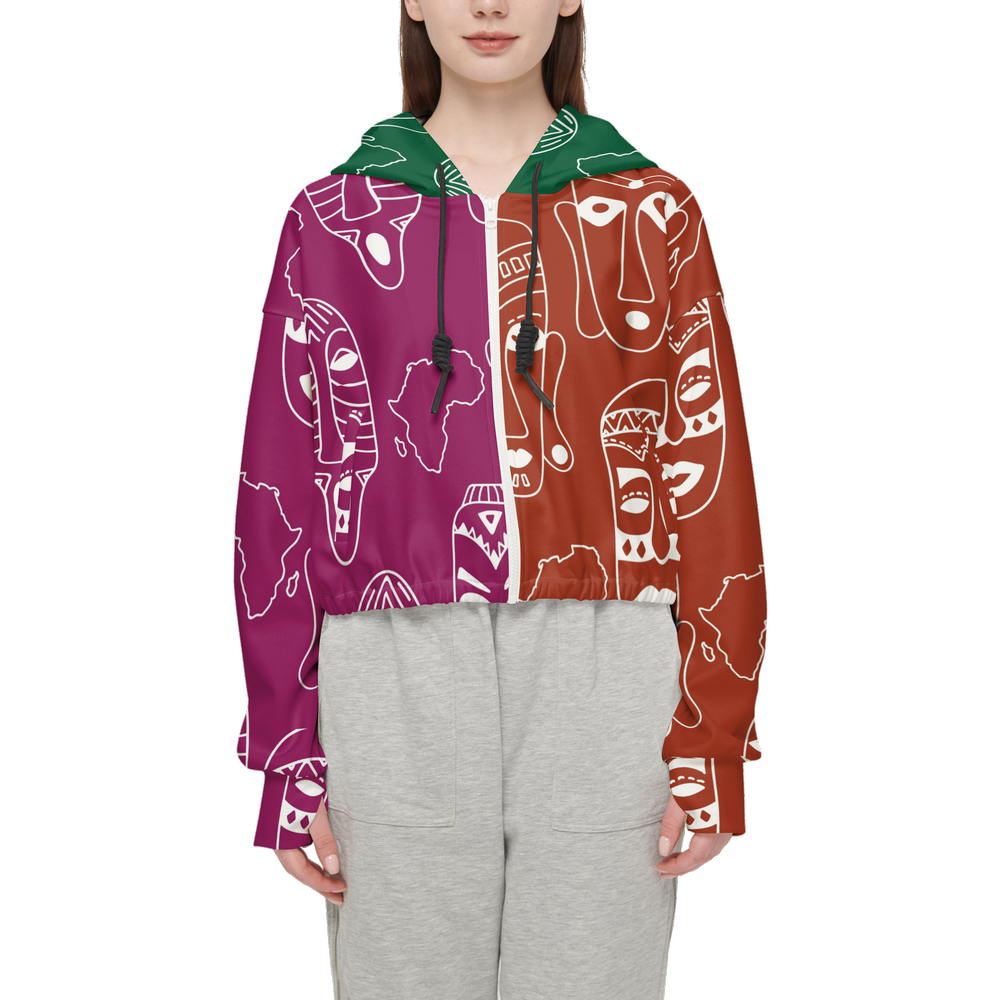 Sade Women’s Cropped Full-Zip Jacket