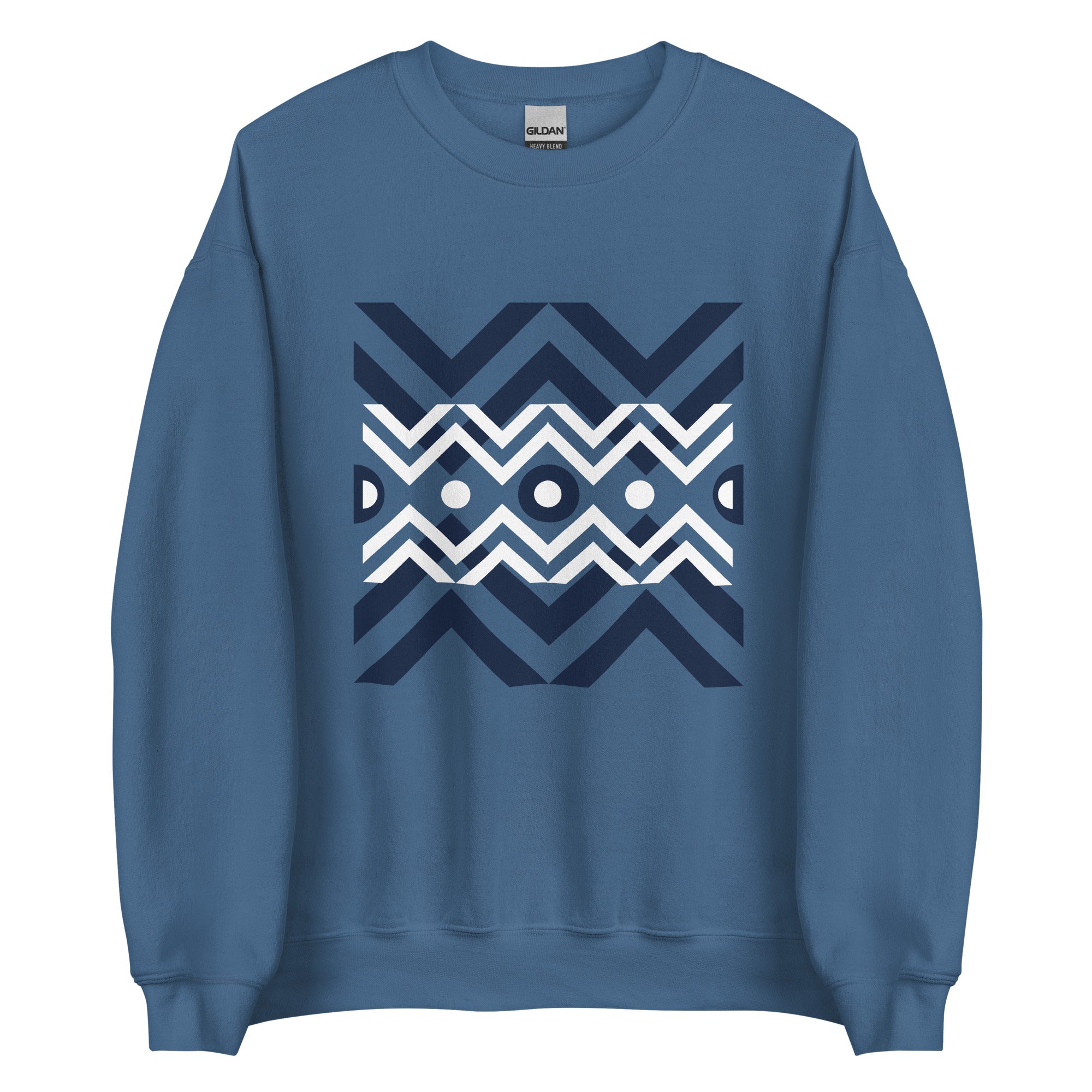 Zigzag Pattern Sweatshirt