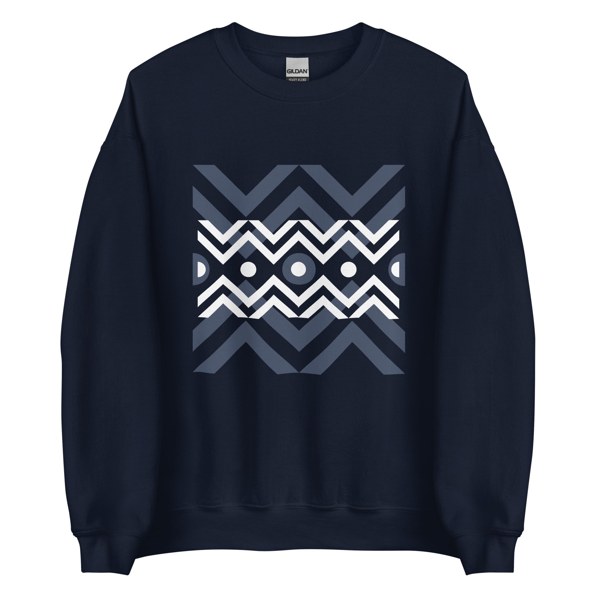 Zigzag Pattern Sweatshirt