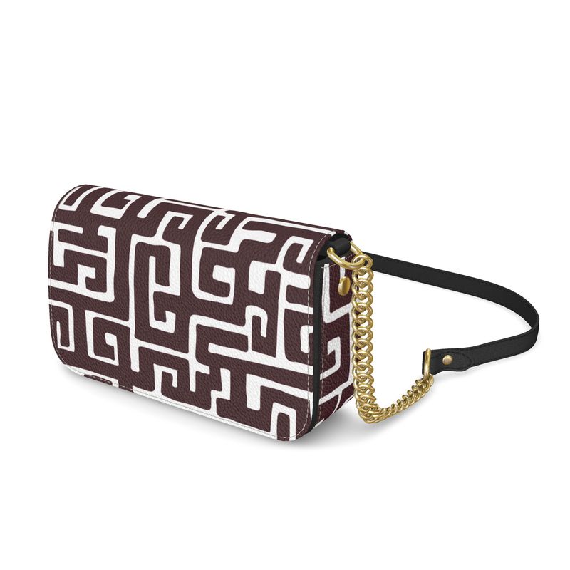 Lizkela Kuba Print Flap Over Box Bag - Rogue