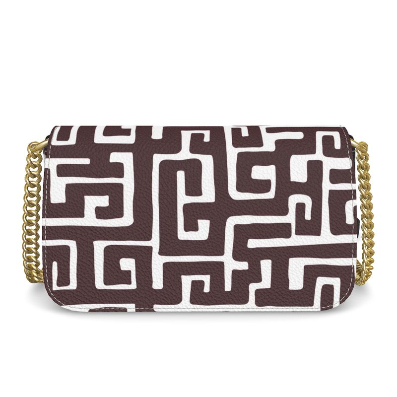 Lizkela Kuba Print Flap Over Box Bag - Rogue