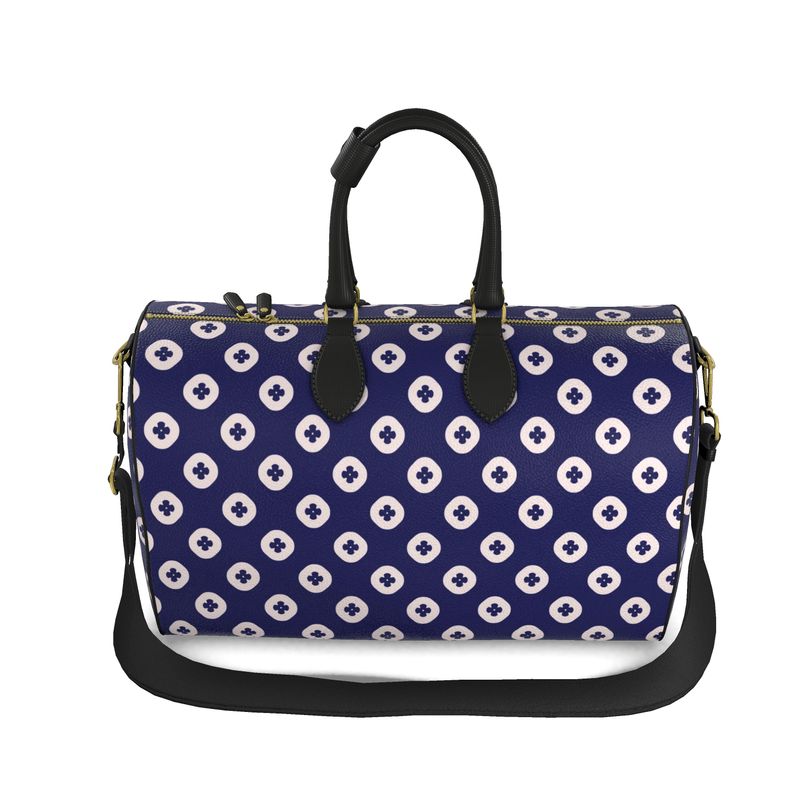 Lizkela Blue Monochrome Duffle Bag