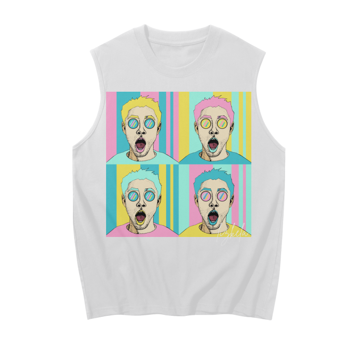 Pop Art Sleeveless Tank Top