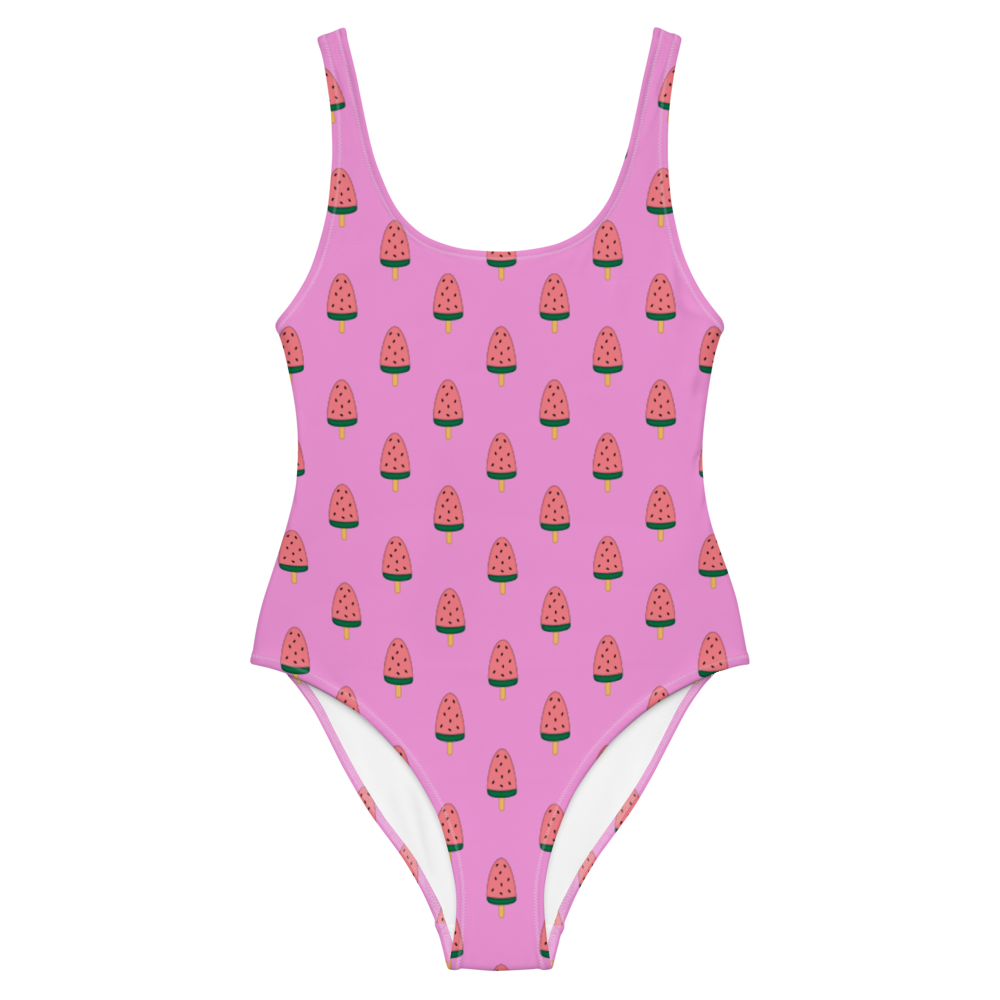 Watermelon Sunrise One-Piece Swimsuit